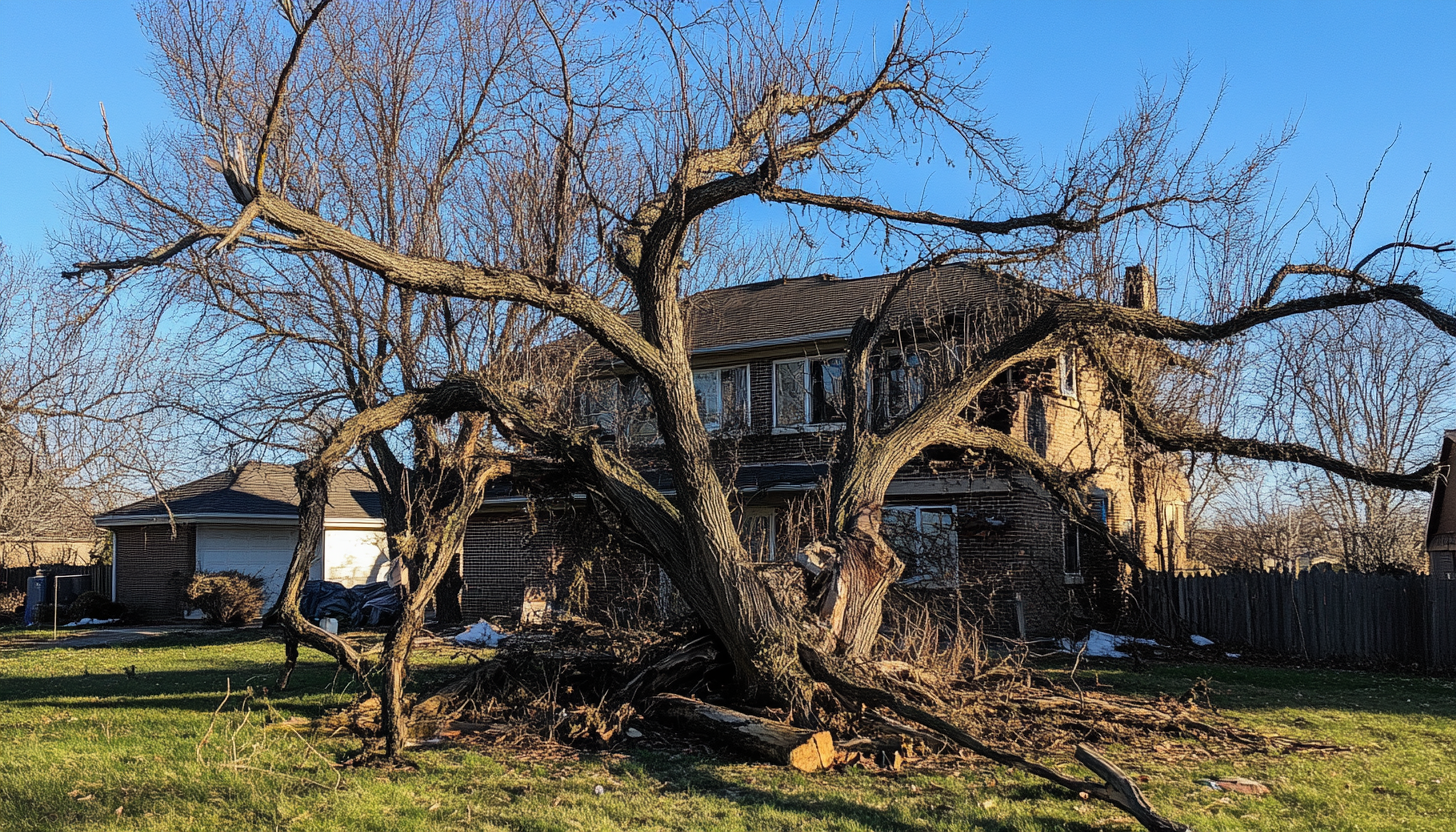 oak dead tree